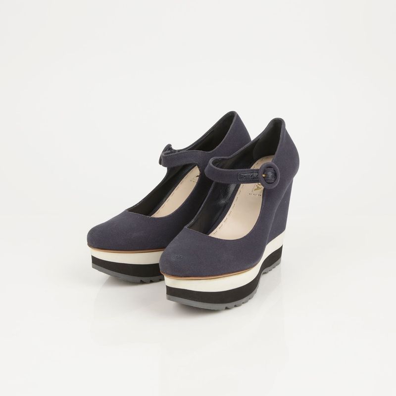 Strap Platform Pumps
